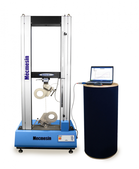 Capstan rope grips for heavy-duty cable connector testing with test results report